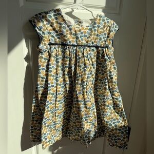 Bisby Girls Sleeveless Floral Dress Lined Size 3T
